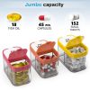 Extra Large Weekly Pill Organizer XL Daily Pill Box 7 Day Am Pm Jumbo Pill Case