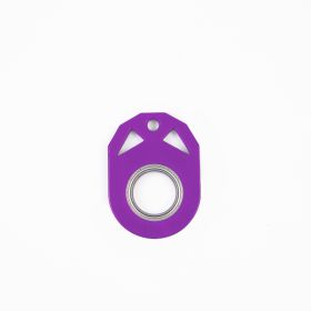 Creative Fidget Spinner Toy Keychain Hand Spinner Anti-Anxiety Toy Relieves Stress Finger Spinner Keychain Bottle Opener Kids Toy (Option: Purple-17mm-3PCS)